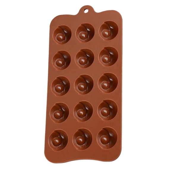 MLINS 15 Cavity Molds for Candy Making Easy to Use Baking Molds Coffee