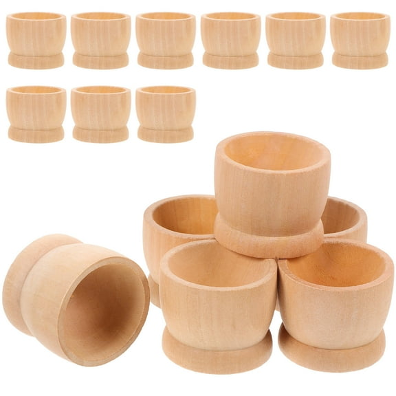 MLINS 15 Pcs Egg Large Easter Decorative Stand Smooth Surface Holder Child