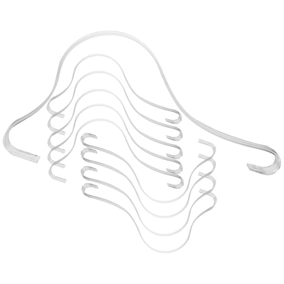 MLINS Acrylic Transparent Shoe Support Holders for Display Racks with Resistance 15 Pcs