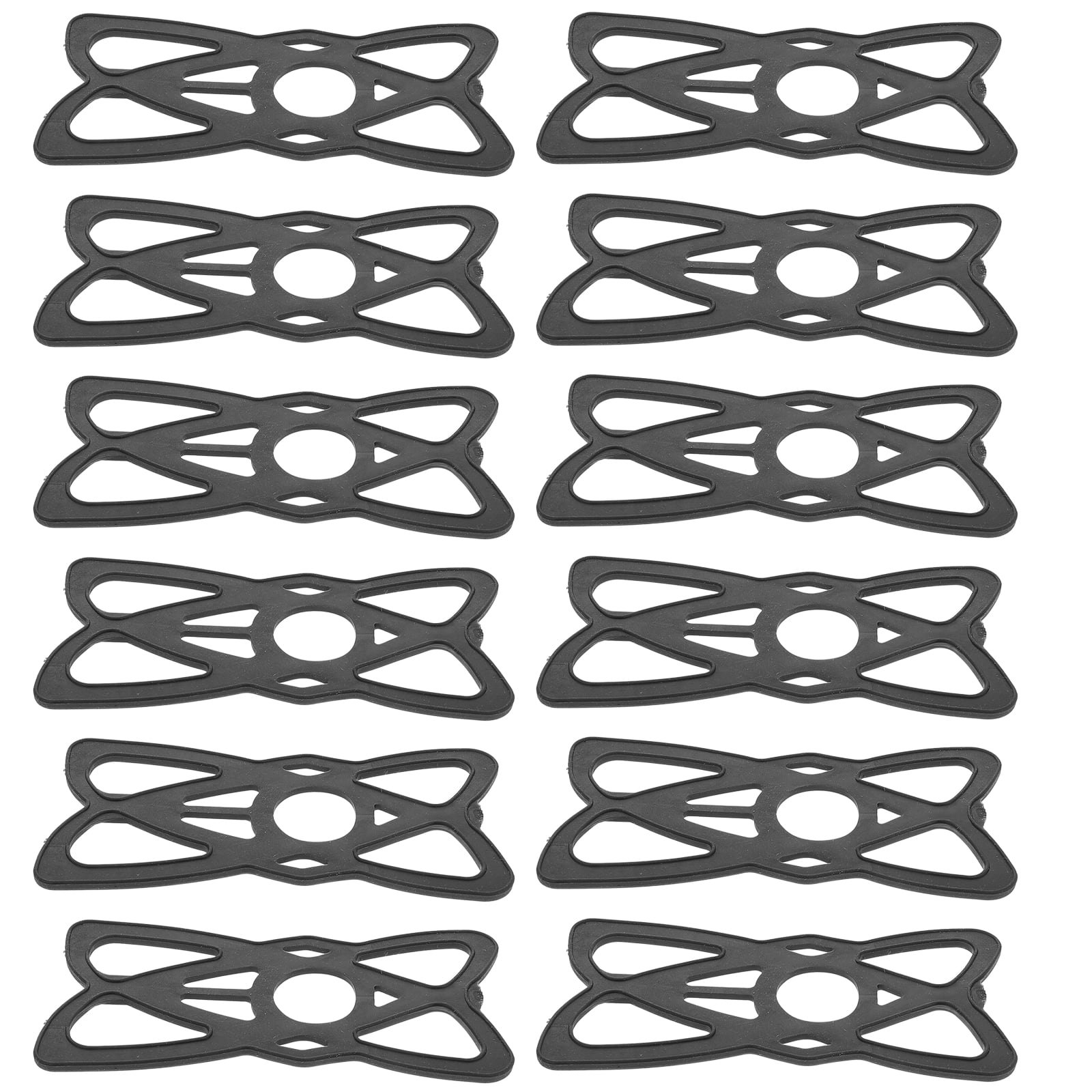 MLINS  15 Pcs Motorcycle Phone Holder Mount Bike Knob Decoration Electric Tether Black