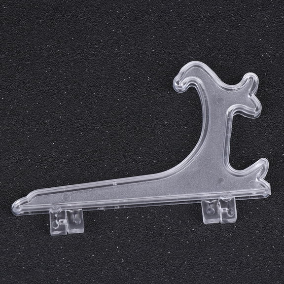 MLINS  15 Pcs Tea Rack Display Round Brick Holder PVC Stand