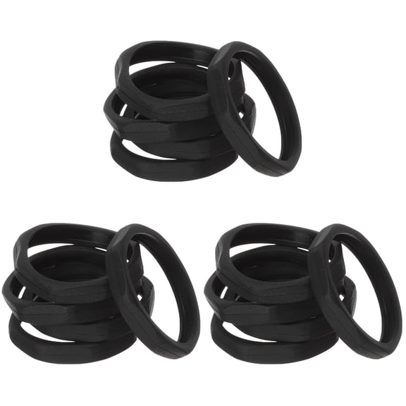 Milisten Circular Microphone Anti Roll Ring for Family Singing and Outdoor Home Party 15Set