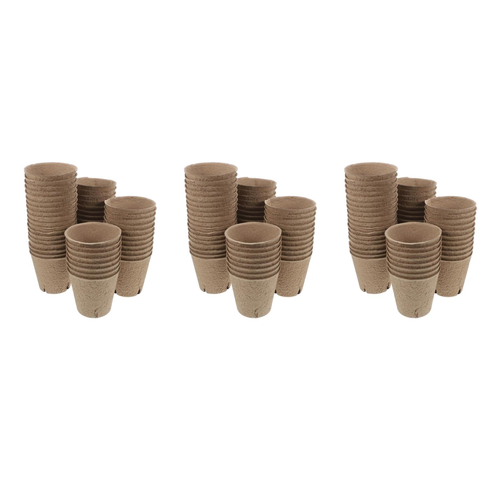 MLINS 150 PCS Paper Planter Pots Kids DIY Craft Paper Cups Small ...