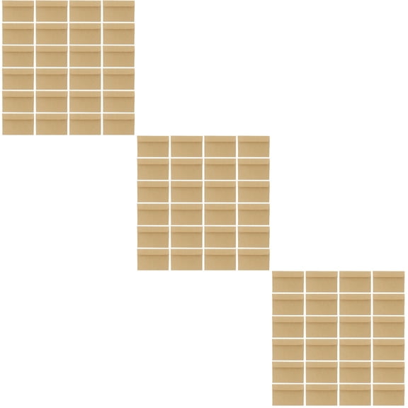 MLINS 150 Pcs Kraft Envelope Protective Bags DIY Blank Envelope Storage Packets