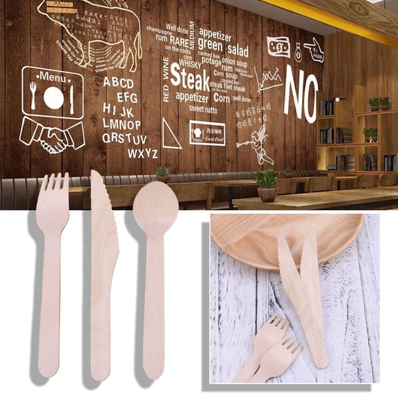 MLINS  150 Pcs Tableware Disposable Kitchenware Decoration & Accessories Utensils for