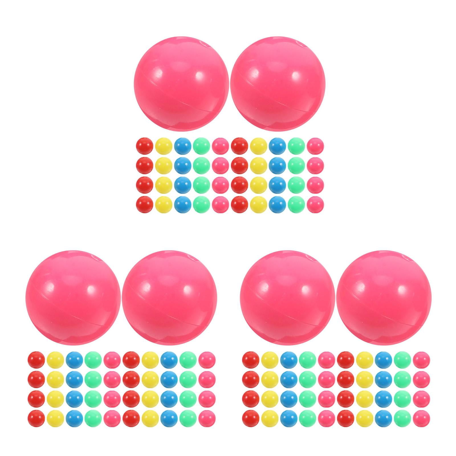 GAXIRE 150 pcs Mini Plastic Counting Balls for Kids 2cm Colorful Hollow ...