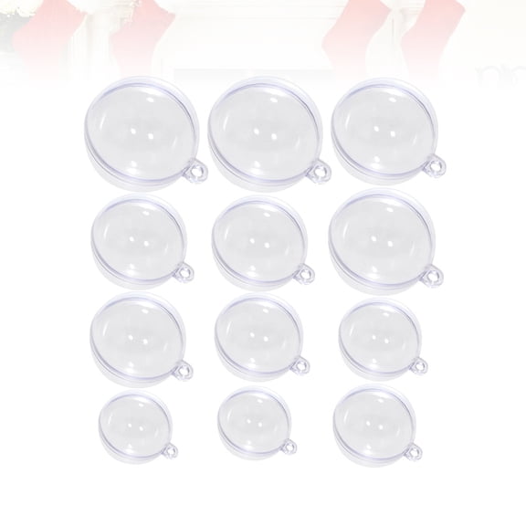 YUYUETIME decor Decorative Hollow Sphere Plastic Storage General Users Tree Hanging 15Pcs