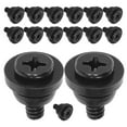 thumbnail image 1 of MLINS 15pcs Shock Absorbing Hard Disk Mounting Screws Anti-Vibration Computer Repair Mounting Screw Kit with Rubber Washers for 3.5 Inches SSD HDD, 1 of 8