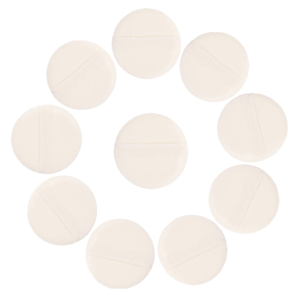MLINS 15pcs Velour Powder Puff Comfortable Powder Baby Powders Puff ...
