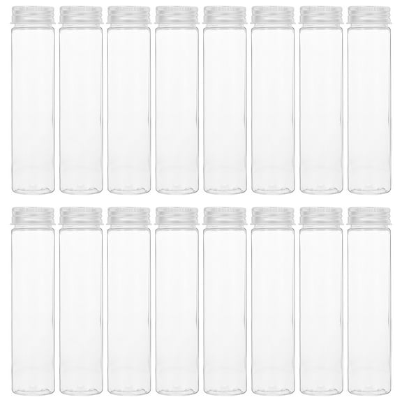 MLINS  16 Pcs Liquid Sampling Vials Tiny Bottles Test Tube Heaters Lab Tubes Coin