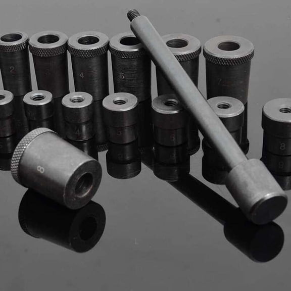 MLINS 17PCS Clutch Hole Corrector Special Tools For Installation Car Clutch Alignment Tool Clutch Correction Tool ( Color for Box)