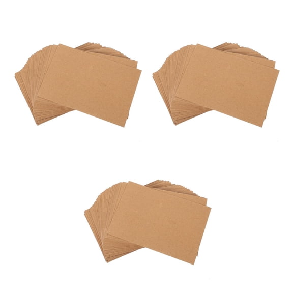 DINHEAROM Kraft Paper Envelopes Self-Adhesive Light Brown for Greeting Cards 180Pcs