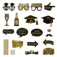 thumbnail image 1 of MLINS 18pcs Graduation Theme Photo Booth Props Selfie Accessories Photo Holders, 1 of 8
