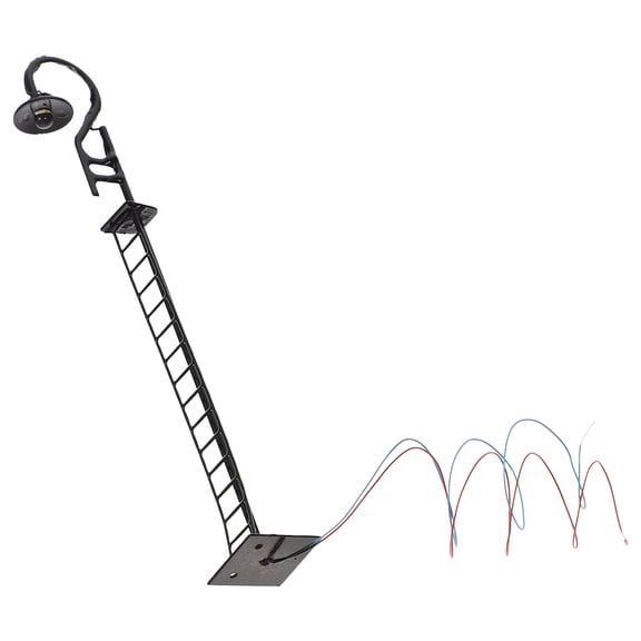 AURARMLET Mini Simulation Light Model Black Metal 1Set 0.9In X 3.9In