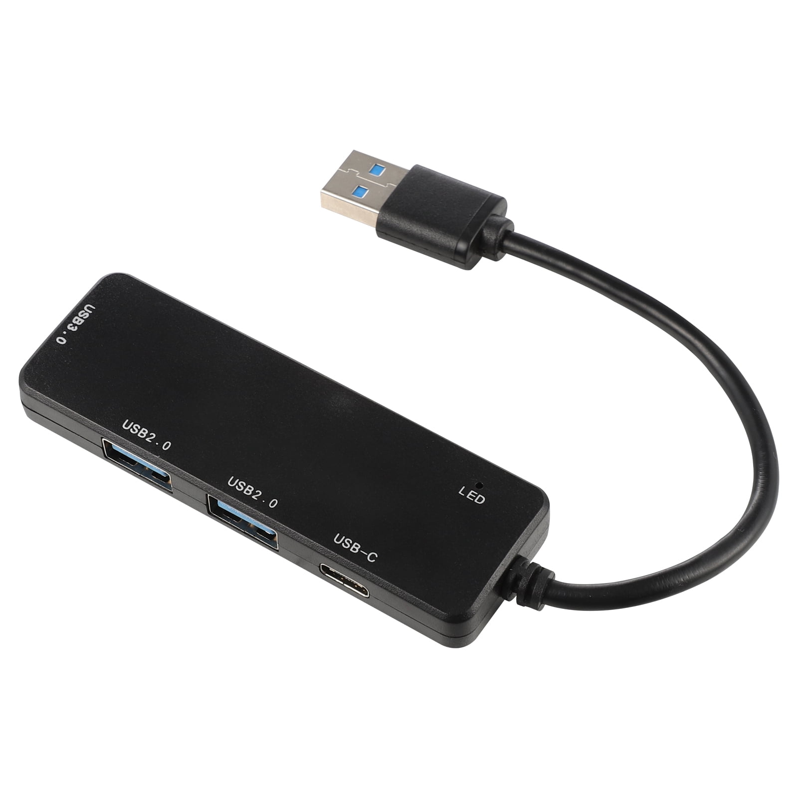 MLINS 1Pc 4 Ports USB Hub Practical Expansion Transfer Adapter Data USB ...