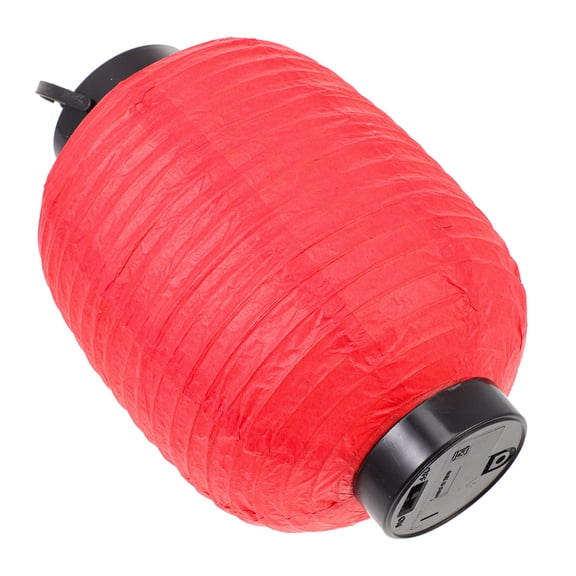 PTOOTP Red Paper Lantern for Valentine's Day Home Decor, 1 Piece, Festive Decoration for Parties and Celebrations