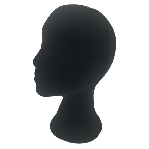 FONWILYO Plastic Mannequin Female Wig Making Training Heads For Hairdressing 1Pack