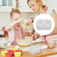 thumbnail image 1 of PTOOTP 1Pc DIY Baking Mold White High Temperature Resistant Cake Mold for Cookie Cake, 1 of 8