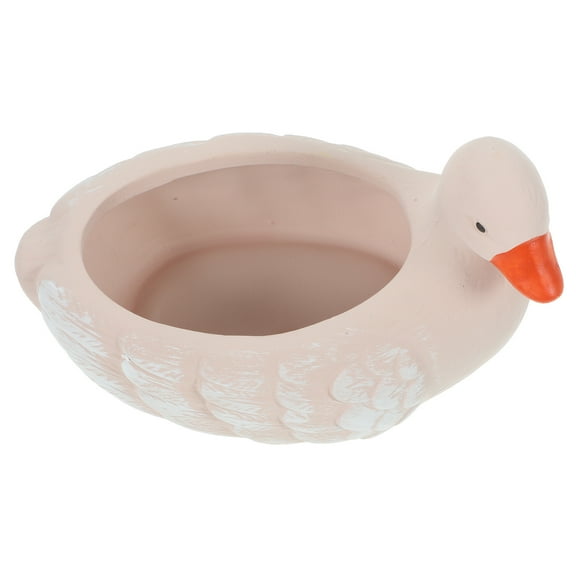 FONWILYO Ceramic White Flowerpot for Home Decoration Indoor Gardening 1Pc 4.8x3.7in