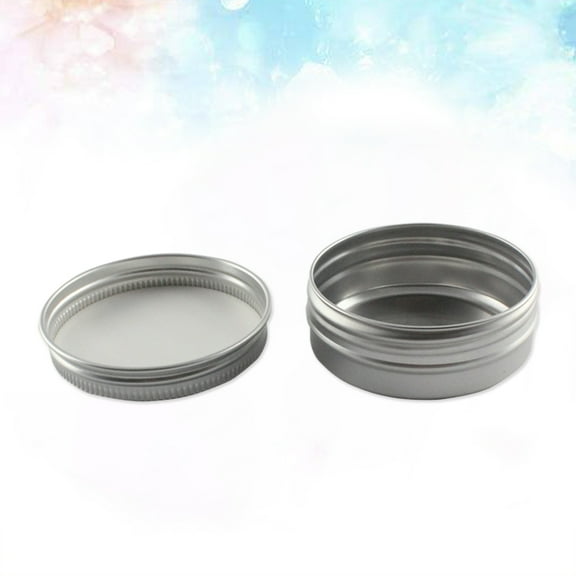 MLINS 1Set Aluminium Specimen Box 5.7 x 5.7 x 2.3 in Silver For Travel And Camping