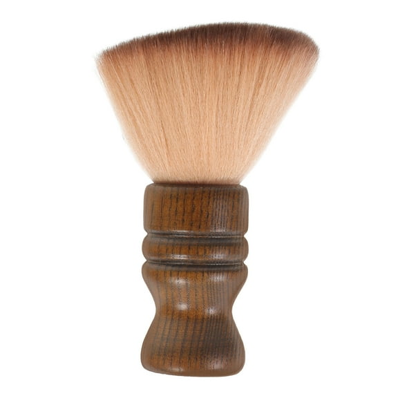 MLINS 1Set Bristle Brush Hair Cutting Brush for Men and Women Professional Design Square Handle Fiber Wood 6.1x4.1in