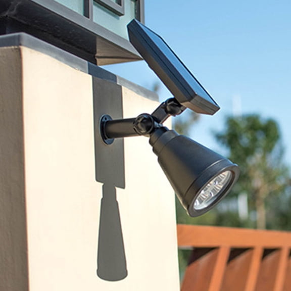 FELTECHELECTR Solar Torch Lights Solar Spotlight Flood Lights Plastic Pathway 1Pcs