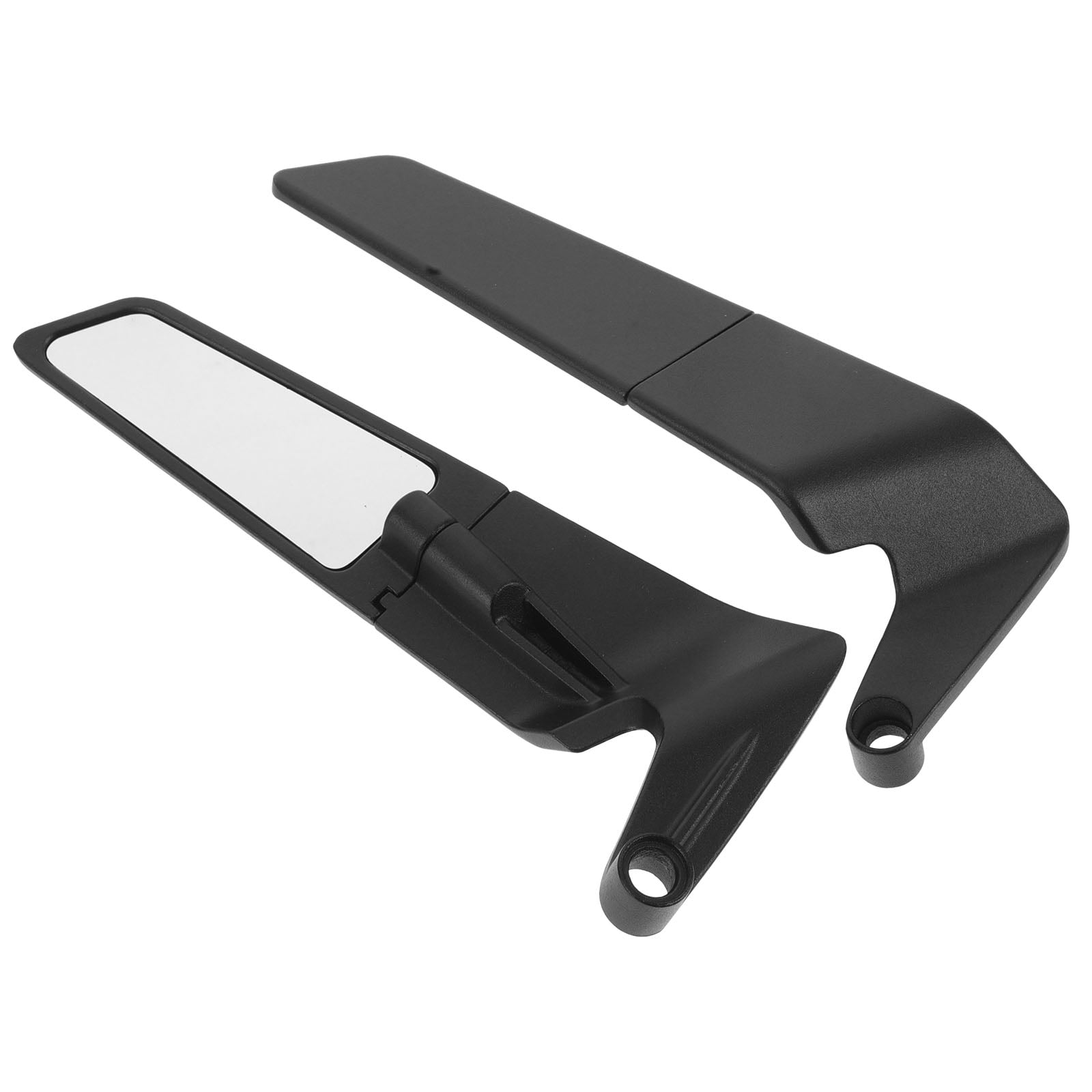 MLINS 1Set Motorcycle Mirrors With Turn Signals For Electric Bike ATV 9.1X3.3X2.0In