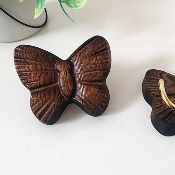 MLINS 1pc Butterflyshaped Wall Hook Storage Hook Coat Hat Storage Hook