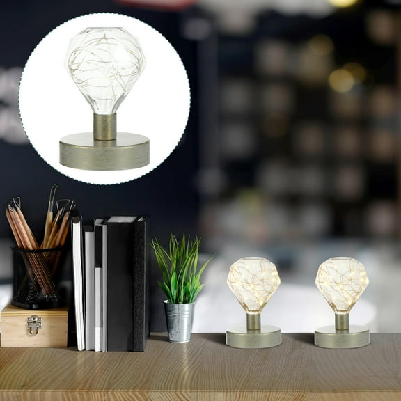 MLINS 1pc Decorative Night Lamp Table Lamp Bedside Lamp Desktop Decor (No Battery)