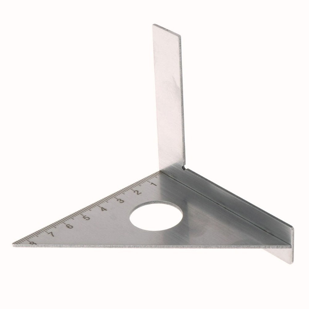 MLINS 1pc L-square Stainless Steel Carpenter's L-square 90°45°Steel ...
