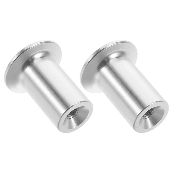 MLINS 2 PCS Aluminum Emergency Lever Knob Button Cover Ideal for Car Modification and Drift Replacement