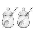 thumbnail image 1 of MLINS 2 PCS Glass Jars with Lids Overnight Oats Pot Container, 1 of 8