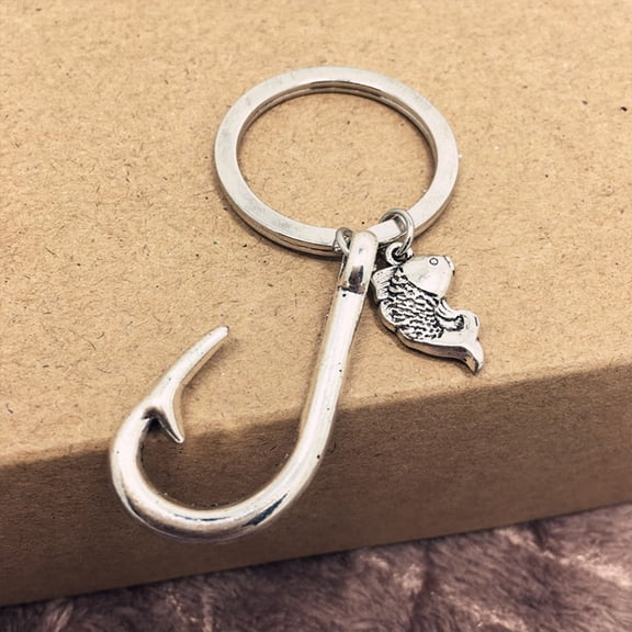 MLINS  2 PCS Kit Antique One Piece Keychain Durable Holder Creative Ring