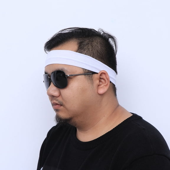 MLINS  2 PCS Sports Yoga Supplies Athletic Quick-drying Hair Strap Biker Headband