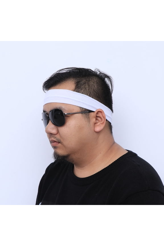 2 PCS Sports Yoga Supplies Athletic Quick-drying Hair Strap Biker Headband