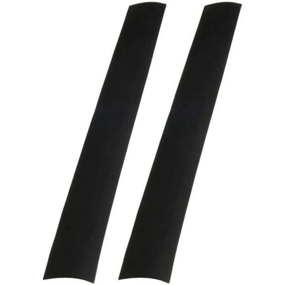 DINHEAROM Stove Counter Gap Cover Silicone Black Kitchen Use 2Pcs 12.5X2.2In