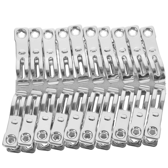 MLINS 2 Packs Towel Wall Hooks Stainless Steel Drying Clip