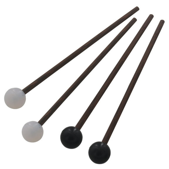 PTOOTP 2Pairs Assorted Color Percussion Sticks for Practice and Stage Use