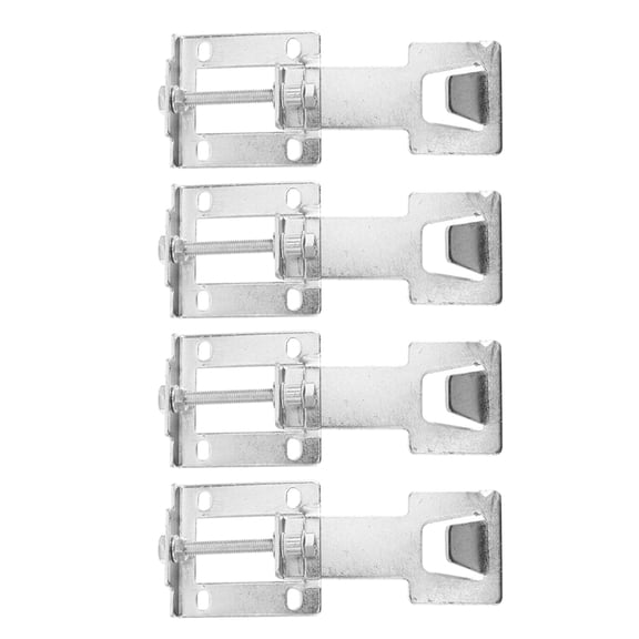 MLINS 2 Pairs Wine Counter Railing Range Hood Hook 13.00X6.50X0.30CM Silver