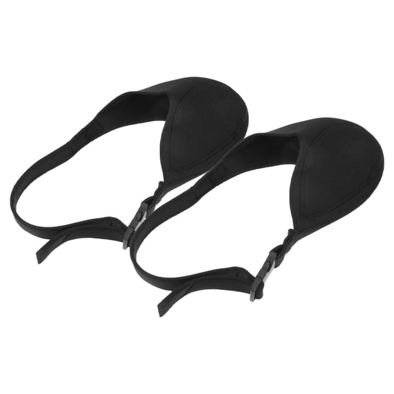 HEALEEP 2Pcs Motorcycle Boot Covers Black Waterproof Antislip Shift Pads for Protective Riding Gear