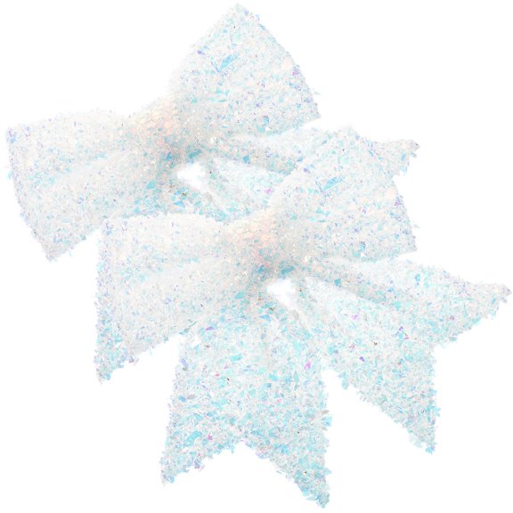 MLINS 2 Pcs Big Bow for Present Xmas Decorative Bowknot Decoration