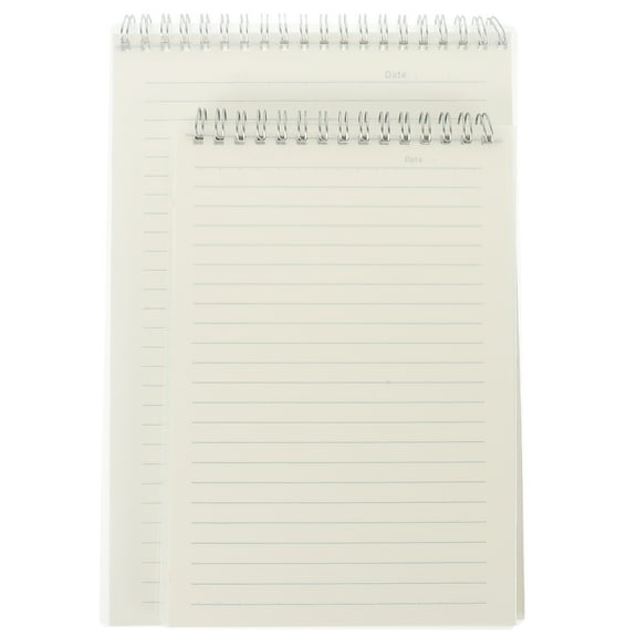 MLINS 2 Pcs Campus Notebook Coil Notebook Student 25.80X18.20X1.00CM White