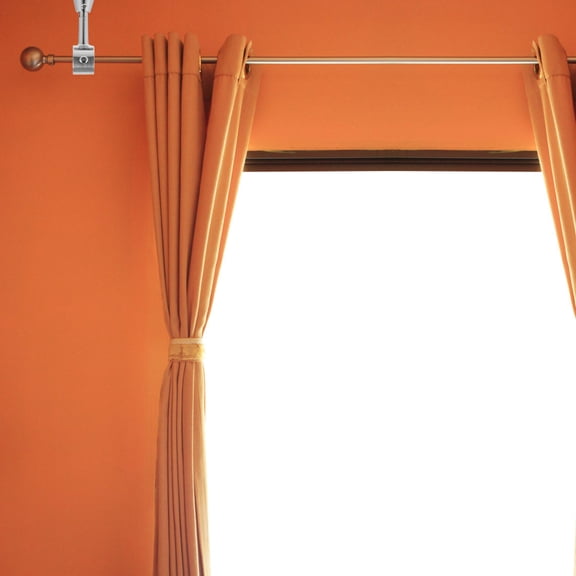 MLINS 2 Pcs Ceiling Rods for Curtains Roman Pole Bracket