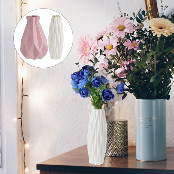 MLINS  2 Pcs Contemporary Vases Home Decor Modern Decoration