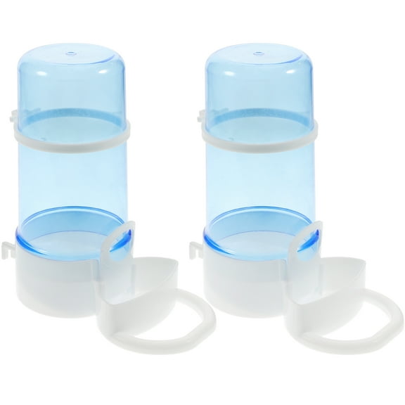 MLINS Automatic Pet Feeder with Large Opening and Controlled Dispensing Acrylic PVC Transparent Easy to