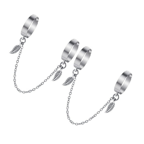 MLINS Silver Alloy Adjustable Chain Rings for Women Gothic Style Knuckle Rings Perfect for Various Occasions