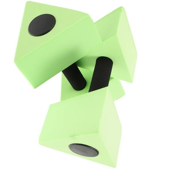 MLINS  2 Pcs Dumbbells Pool Weights for Water Exercise Swimming Kids Fitness Light Green