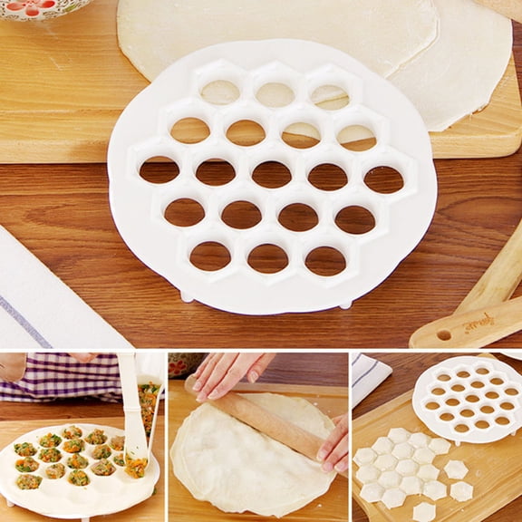 MLINS  2 Pcs Dumpling Press Maker Dosing Utensils Mold Gadget