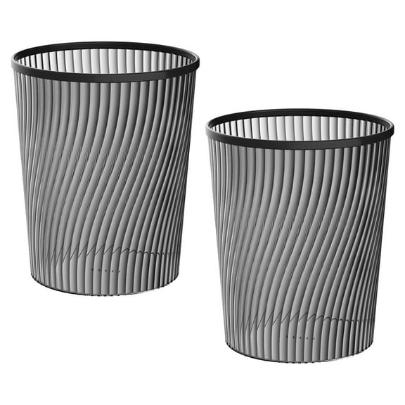 MLINS  2 Pcs Electric Trash Can for Kitchen Spiral Office