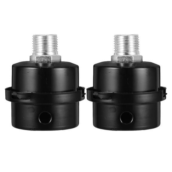 MLINS  2 Pcs Filter Element Muffler Air Compressor Noise Reduction